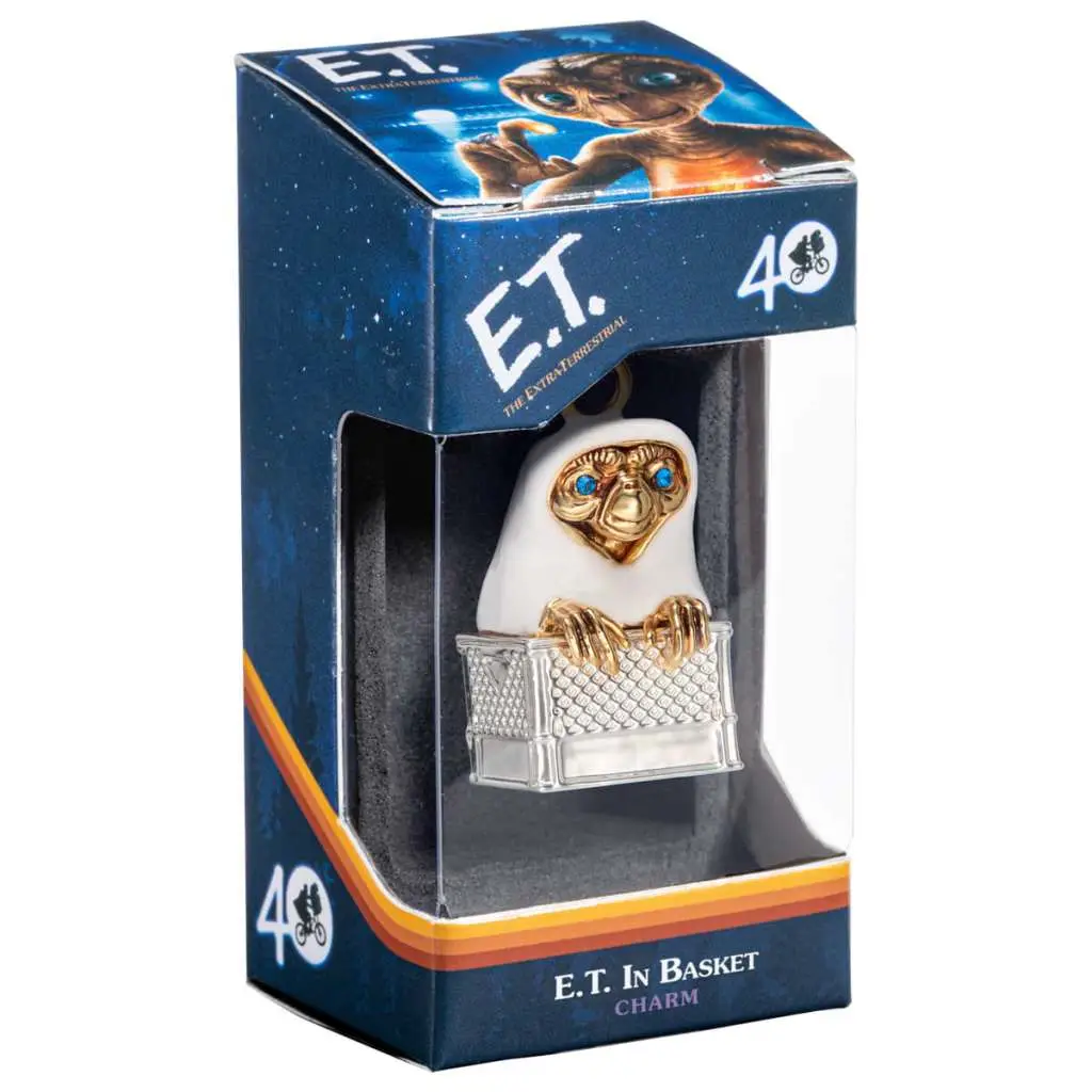 E.t. in Basket Charm - Figurine